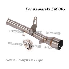 For Kawasaki Z900RS 2018~2023 Motorcycle Exhuast Mid Link Pipe Replace Catalyst