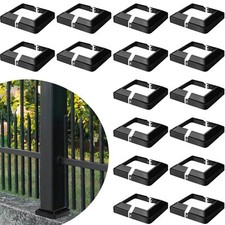 16 Pcs Metal Post Skirt Split