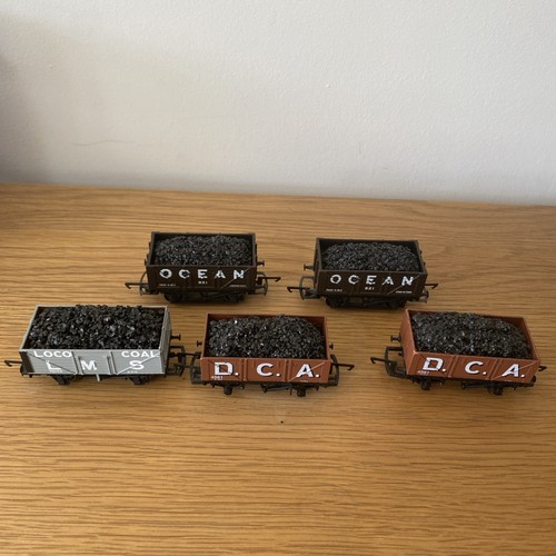 Gauge hornby coal wagons x - coal,