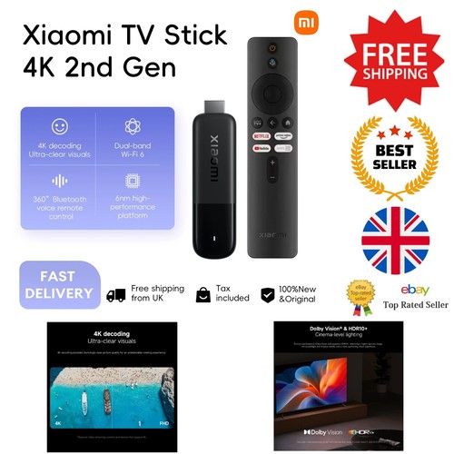 Stick xiaomi streaming - 4k, tv