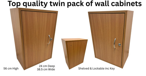 Wall cupboards lockable - wall,