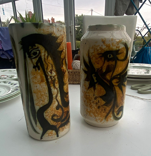 Celtic pottery newlyn - pottery, cornwall