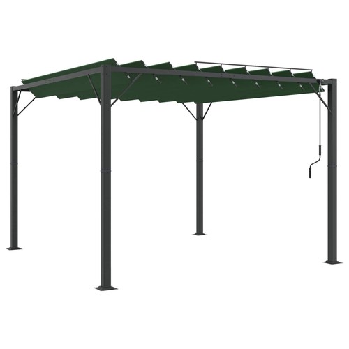 Gazebo with louvered roof - with,