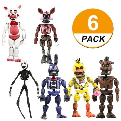 6pcs fnaf five nights - 6pcs,