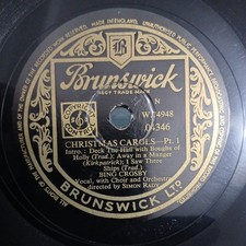 BING CROSBY 78rpm 10”