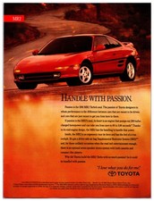 Vintage 1990 Toyota MR2 Car -