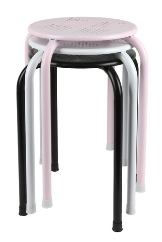 Metal stacking stool party - metal,