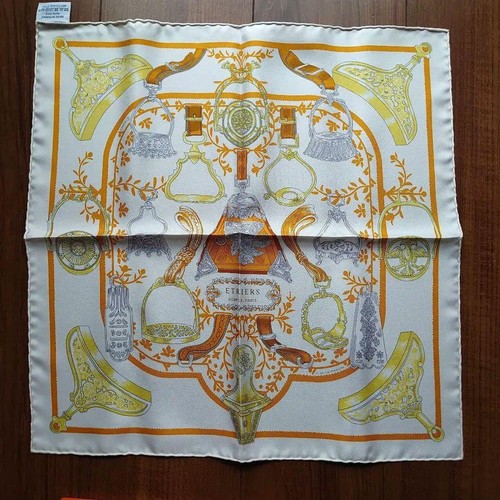 Authentic hermes scarf silk - authentic,
