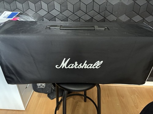 Marshall amp head with - amp,