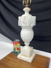 REWIRED Vtg Carved Alabaster
