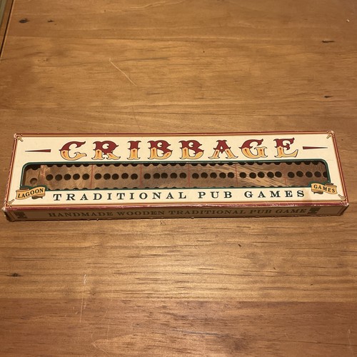 Lagoon vintage cribbage board - lagoon,