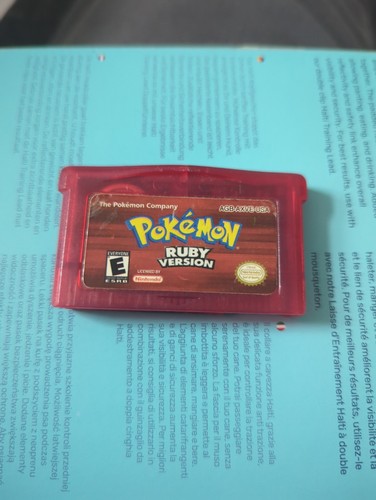 Pokemon ruby version nintendo - ruby,