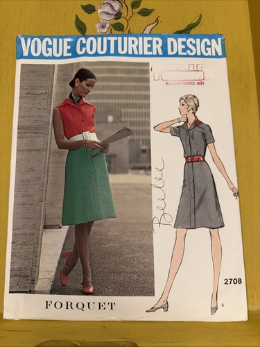 Vogue couturier vintage 70s - couturier,