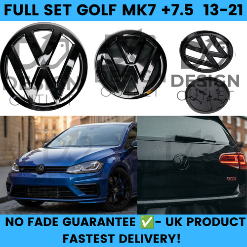 Golf mk7 21 - gloss, black
