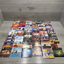 73 x Job Lot Bundle Random DVDs Newspaper TV Programs / Films Daily Mail Promos