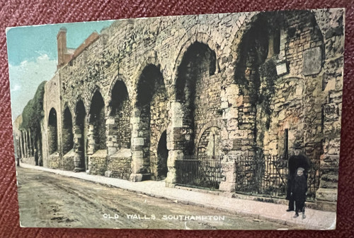 Antique postcard southampton - antique,