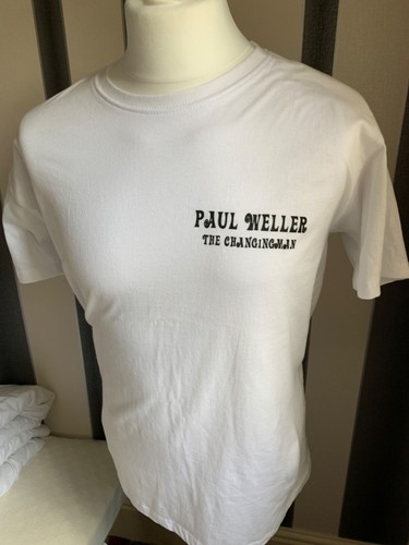 Paul weller tee shirt - weller,