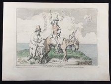 [Gibraltar] James Gillray "The