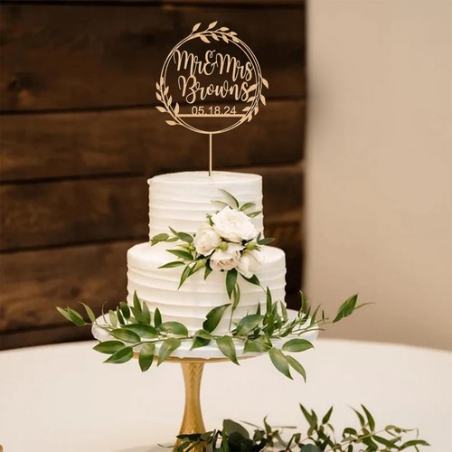 Personalised wooden wedding - personalised,