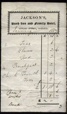 1837 CARLISLE rare BUSH INN &