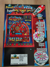 Empire Games Ltd "Pinball" Arcade Fruit Club Machine A4 Sales Flyer