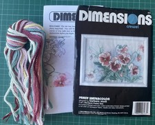 Dimensions- Crewel Kit -Pansy