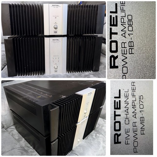 Rotel amplifier power 1080 - power, rb-1080
