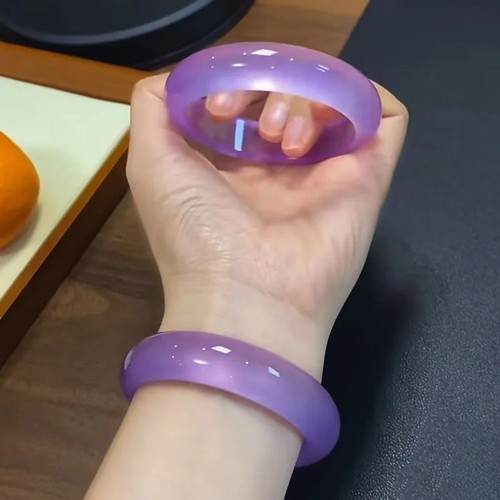 Natural violet wide - natural, jade