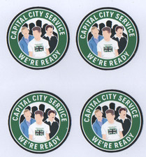 10 x HIBERNIAN 6CM x 6CM