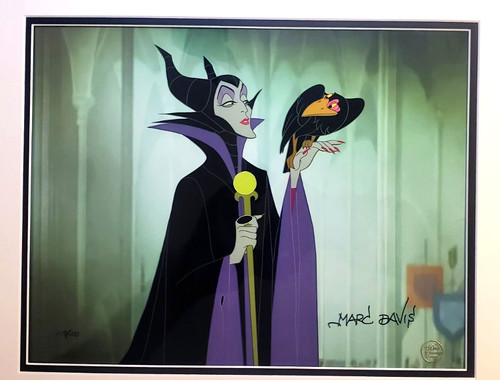Disney cel maleficent - disney,