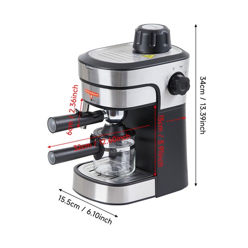 Espresso machine with - 1.5l,