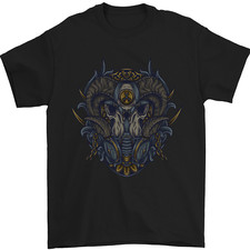 Ram Skull With Respirator Mens