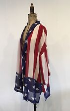 Vintage American Flag Jacket / Unisex / Stars & Stripes / Stage / Festival / M 
