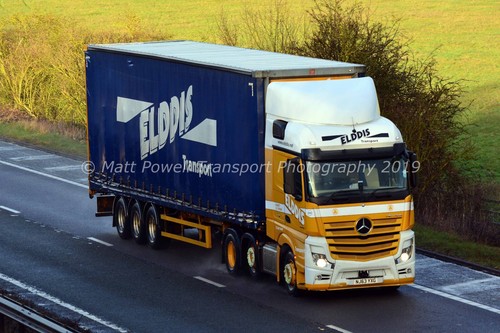 Truck photo 12x8 - -, mercedes
