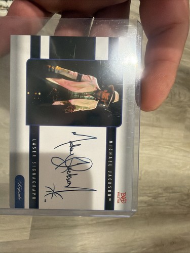 Michael jackson autograph - michael,