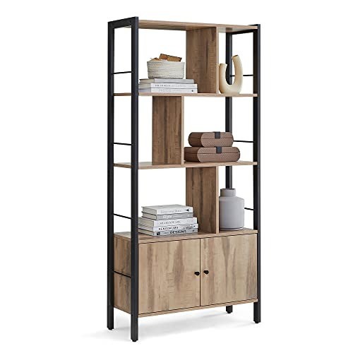 Industrial bookshelf doors 4 - bookshelf,