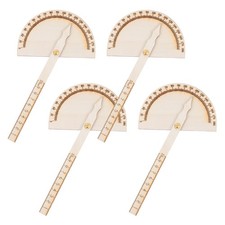 4 Pcs Large Protractor Set