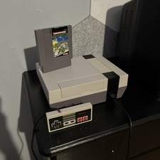 Nintendo NES PAL Console Bundle with Teenage Mutant Hero Turtles , 1 Controller