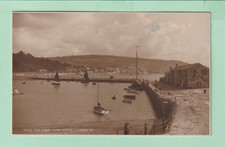 Dorset postcard - The Cobb Lyme Regis - Judges Rp - Unp