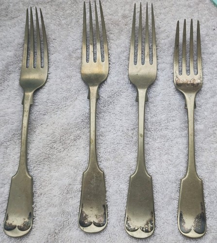 Wardour vintage silver forks - silver,