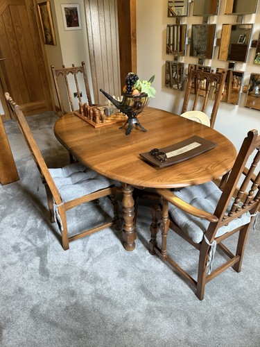 Ercol dining room table - room,
