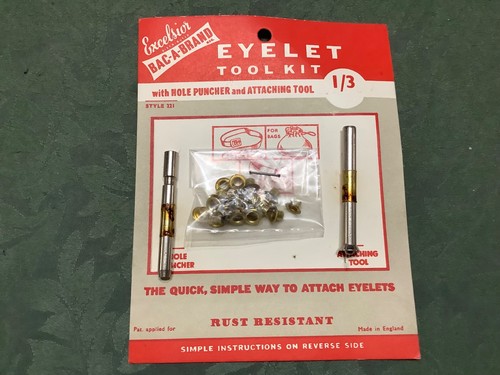 Vintage sewing eyelet - sewing, tool