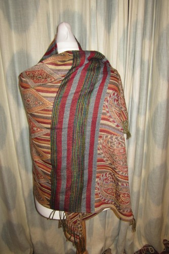 Pashmina paisley printed - ,