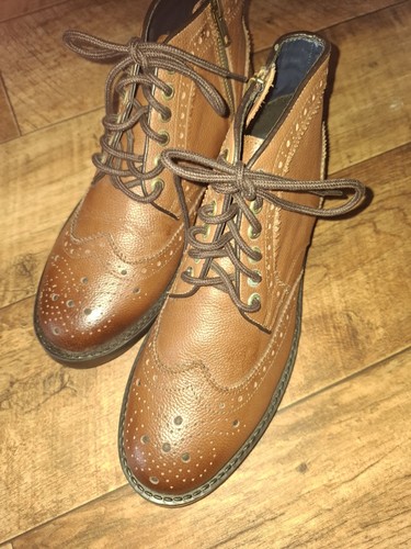 Leather mens lace - leather,