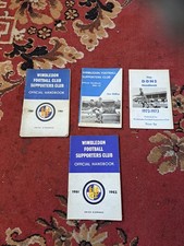 WIMBLEDON FC SUPPORTERS OFFICIAL HANDBOOK 1972/1973