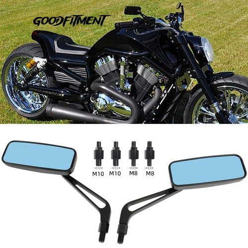 Black motorcycle rearview - motorcycle,
