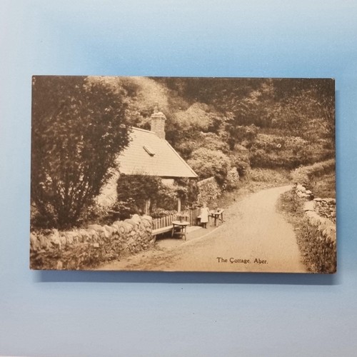 Aber powys postcard - postcard, 1918