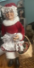 Vintage Mrs Candy Claus 14”
