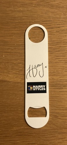 Harry styles signed bottle - harry,