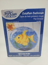 J&P Coats Latch Hook Bathmat